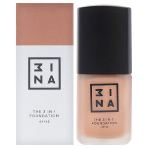 The 3-In-1 Foundation SPF 15 - 204 by 3Ina for Women - 1.01 oz Foundation